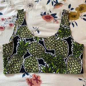 Pineapple Bra Top
